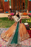 Ayesha Imran Bridal Maxi RUEDAD E SAHR-A Ravishing Blush long Frock AI-099