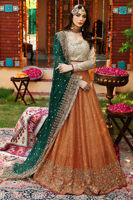 Ayesha Imran Bridal Maxi RUEDAD E SAHR-A Ravishing Blush long Frock AI-099