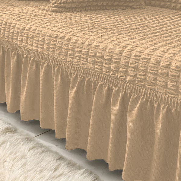 Persian Bubble Sofa Cover - Beige