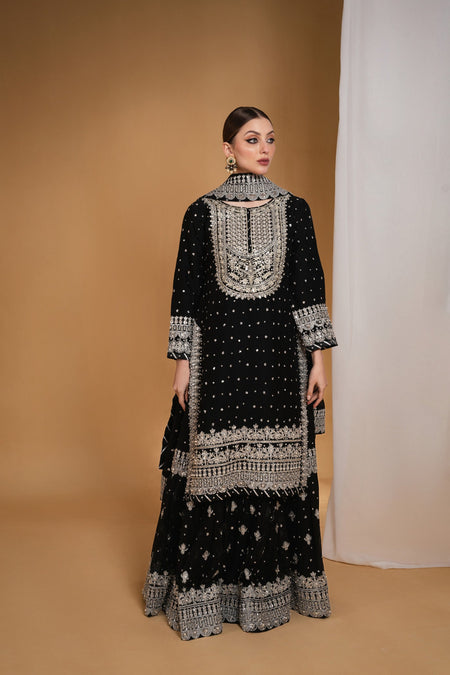 AJCC-03 CHANDANI LUXERY CHIFFON COLLECTION ( UNSTITICH )