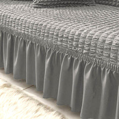 Persian Bubble Sofa Cover - Grey