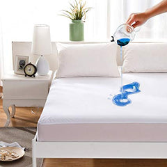 Terry Waterproof Mattress Cover - White