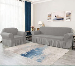 Persian Bubble Sofa Cover - Grey