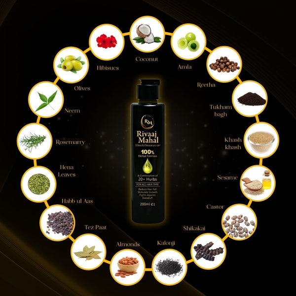 Rivaaj Mahal Hair Oil