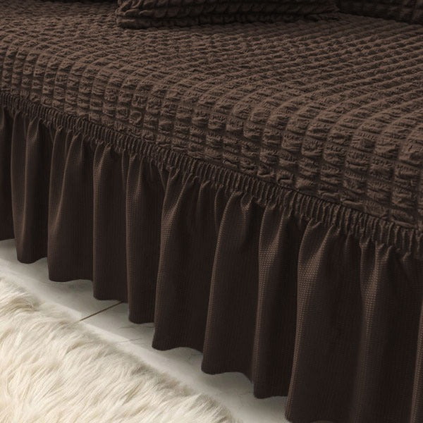 Persian Bubble Sofa Cover - Dark Brown