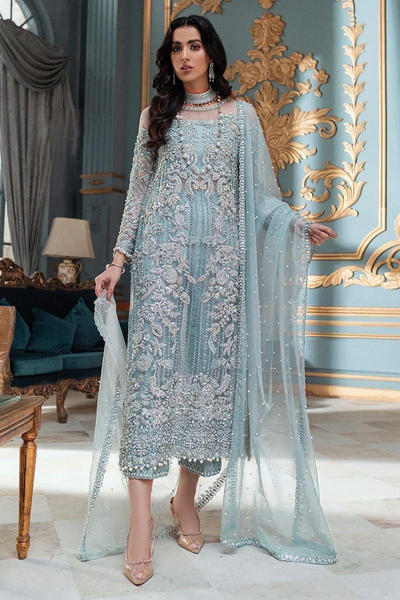 LAAM Full NET Embroidered Cutwork /  LM-092