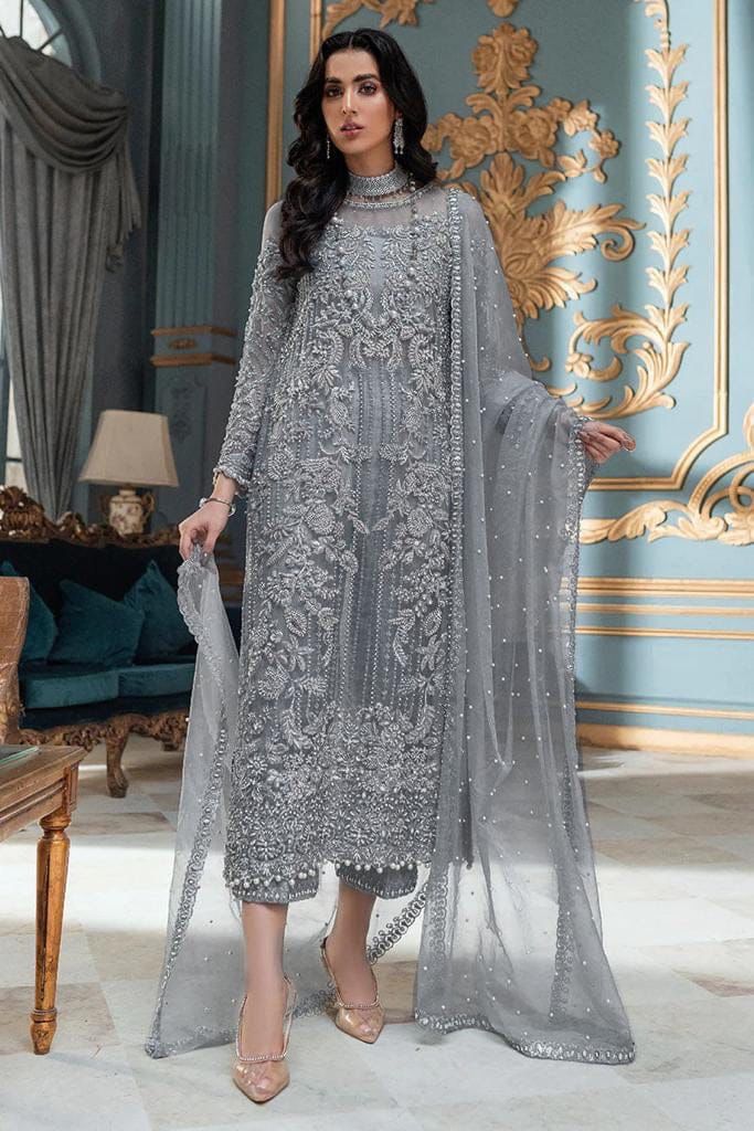 LAAM Full NET Embroidered Cutwork /  LM-092