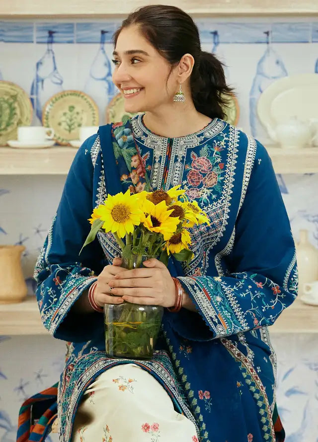 COCO By Zara Shahjahan 3PC Lawn Best Summer Collection (unstitch) CO-104