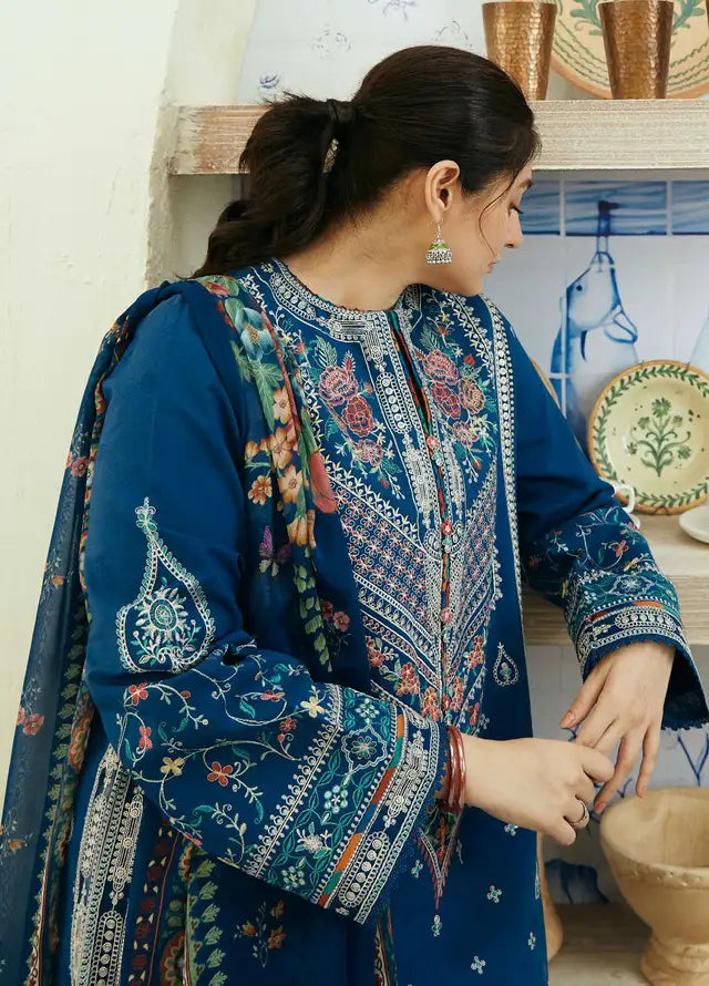 COCO By Zara Shahjahan 3PC Lawn Best Summer Collection (unstitch) CO-104