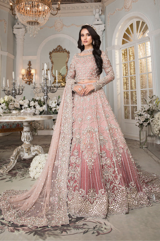 Zoryana Maxi / Full EMB Net Sequence & Handwork (Unstitch) M.B-03